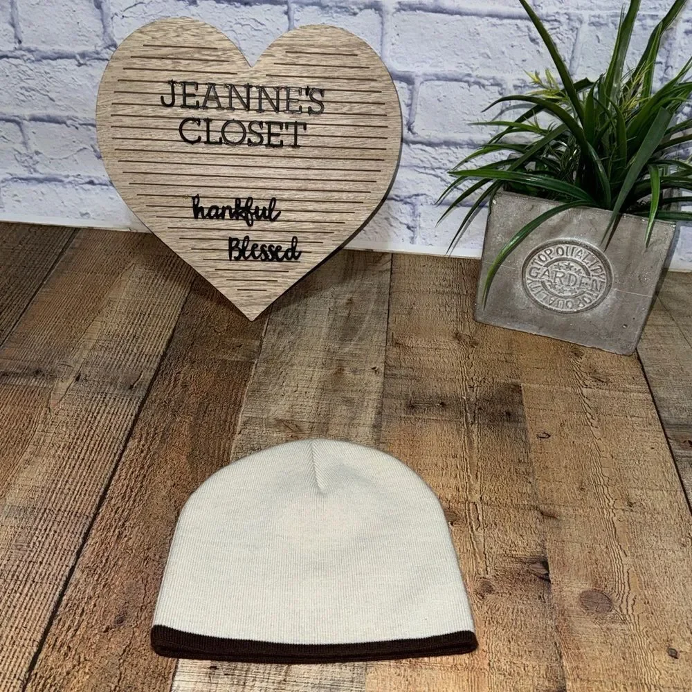 Khaki And Brown Uniform Work Beanie Great Republic